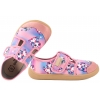 RAWEKS JOY J04 BAREFOOT KAPCIE PAPCIE DOMOWE PÓŁBUTY TEKSTYLNE DZIEWCZĘCE TENISÓWKI