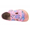 RAWEKS JOY J04 BAREFOOT KAPCIE PAPCIE DOMOWE PÓŁBUTY TEKSTYLNE DZIEWCZĘCE TENISÓWKI