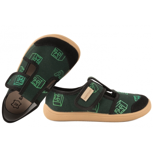 RAWEKS JOY J07 BAREFOOT KAPCIE PAPCIE DOMOWE PÓŁBUTY TEKSTYLNE CHŁOPIĘCE TENISÓWKI