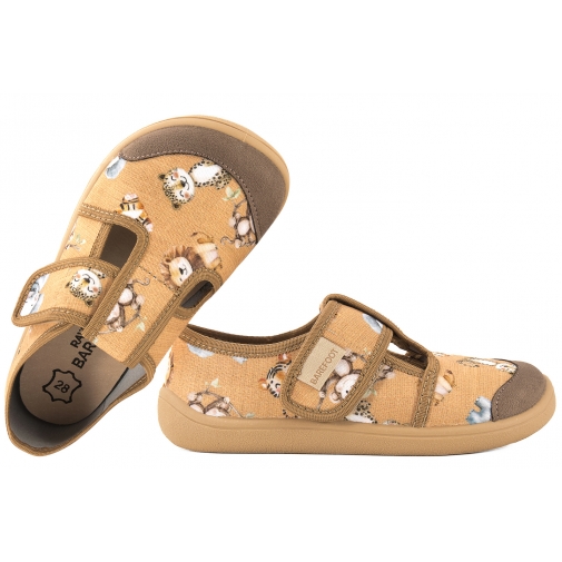 RAWEKS JOY J06 BAREFOOT KAPCIE PAPCIE DOMOWE PÓŁBUTY TEKSTYLNE DZIECIĘCE TENISÓWKI