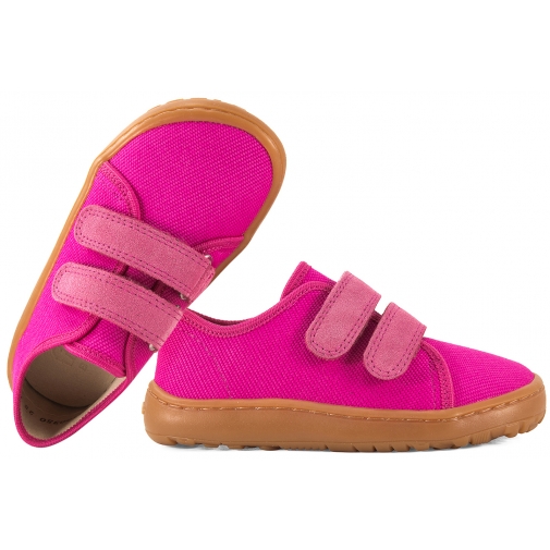 FRODDO G1700440-18 BAREFOOT PÓŁBUTY TEKSTYLNE DZIEWCZĘCE KAPCIE PAPCIE TRAMPKI