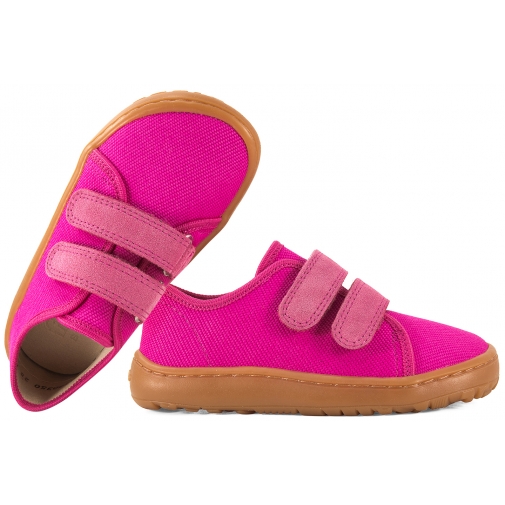 FRODDO G1700440-18 BAREFOOT PÓŁBUTY TEKSTYLNE DZIEWCZĘCE KAPCIE PAPCIE TRAMPKI