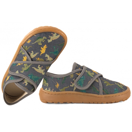 FRODDO G1700438-26 BAREFOOT PÓŁBUTY TEKSTYLNE CHŁOPIĘCE KAPCIE PAPCIE TRAMPKI