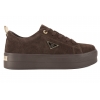 FILIPPO DP3533 SKÓRZANE PÓŁBUTY DAMSKIE SNEAKERSY ZAMSZOWE NA PLATFORMIE PU