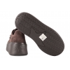 FILIPPO DP6246 SKÓRZANE PÓŁBUTY DAMSKIE SNEAKERSY ZAMSZOWE NA PLATFORMIE brąz