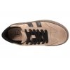 FILIPPO DP7958 SKÓRZANE PÓŁBUTY DAMSKIE SPORTOWE SNEAKERSY ZAMSZOWE beż
