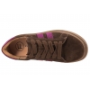 FILIPPO DP7981 SKÓRZANE PÓŁBUTY DAMSKIE SNEAKERSY NA PLATFORMIE ZAMSZOWE brąz