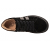 FILIPPO DP7981 SKÓRZANE PÓŁBUTY DAMSKIE SNEAKERSY NA PLATFORMIE ZAMSZOWE czarne