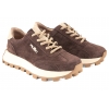 FILIPPO DP7498 PÓŁBUTY DAMSKIE ZAMSZOWE SNEAKERSY NA PLATFORMIE SKÓRA brązowe
