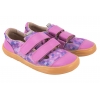 MAZUREK SLIPPER DIAMOND BAREFOOT SKÓRZANO-TEKSTYLNE PÓŁBUTY DZIECIĘCE KAPCIE
