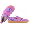 MAZUREK SOFTEX DIAMOND BAREFOOT SKÓRZANO-TEKSTYLNE PÓŁBUTY DZIEWCZĘCE KAPCIE