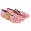 RAWEKS TEDDY T01 BAREFOOT TEKSTYLNE DZIEWCZĘCE DOMOWE KAPCIE PAPCIE skóra wkł.