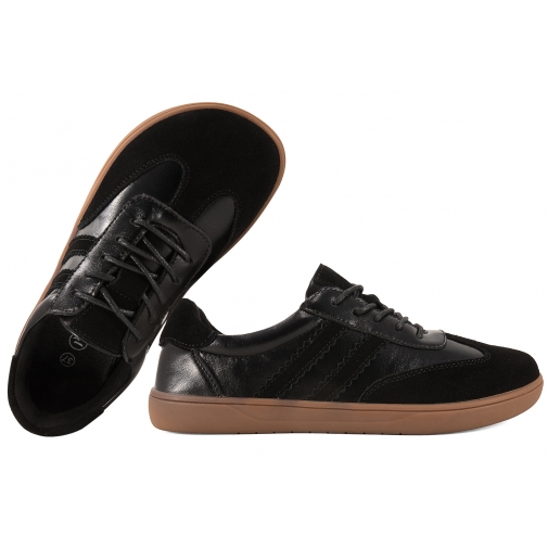 POTOCKI 26-19504BK BAREFOOT PÓŁBUTY SKÓRZANE DAMSKIE CASUAL czarne