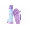 PERLETTI 98077 FROZEN KALOSZE DZIEWCZĘCE GUMOWCE Z WKŁADKĄ ŚCIĄGACZ kraina lodu