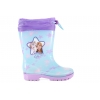 PERLETTI 98077 FROZEN KALOSZE DZIEWCZĘCE GUMOWCE Z WKŁADKĄ ŚCIĄGACZ kraina lodu