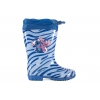 PERLETTI 98088 STITCH KALOSZE DZIEWCZĘCE GUMOWCE Z WKŁADKĄ ŚCIĄGACZ