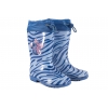 PERLETTI 98088 STITCH KALOSZE DZIEWCZĘCE GUMOWCE Z WKŁADKĄ ŚCIĄGACZ