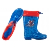 PERLETTI 98087 SPIDERMAN KALOSZE CHŁOPIĘCE GUMOWCE Z WKŁADKĄ ŚCIĄGACZ