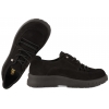 VERANO 014.EMK6047 SNEAKERSY PÓŁBUTY SKÓRZANE DAMSKIE CASUAL czarne