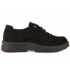 VERANO 014.EMK6047 SNEAKERSY PÓŁBUTY SKÓRZANE DAMSKIE CASUAL czarne
