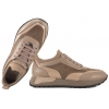 VERANO 097.EM3108 SNEAKERSY SKÓRZANE DAMSKIE PÓŁBUTY CASUAL beżowe