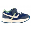 SJ 644153 BUTY SPORTOWE DZIECIĘCE SNEAKERSY PÓŁBUTY Z RZEPEM granatowe