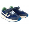 SJ 644153 BUTY SPORTOWE DZIECIĘCE SNEAKERSY PÓŁBUTY Z RZEPEM granatowe