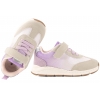 SJ 627903 BUTY SPORTOWE DZIEWCZĘCE SNEAKERSY PÓŁBUTY Z RZEPEM lilowe