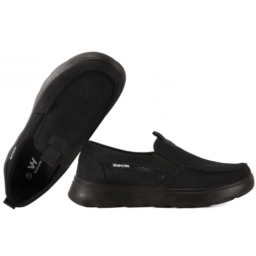 VANHORN 26-32302 TEKSTYLNE BUTY SPORTOWE SNEAKERSY MĘSKIE WSUWKI PU