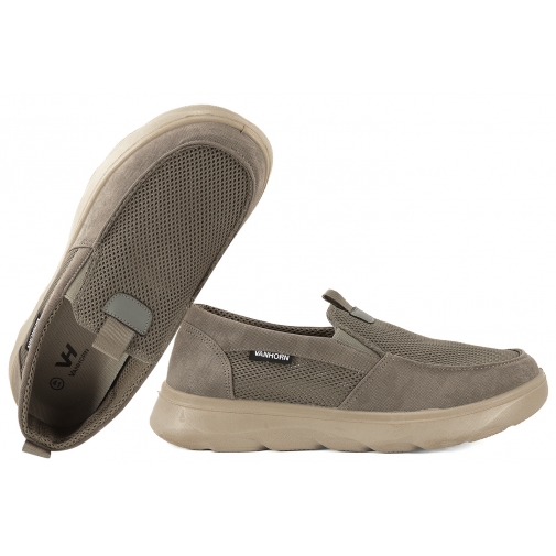 VANHORN 26-32302 TEKSTYLNE BUTY SPORTOWE SNEAKERSY MĘSKIE WSUWKI PU