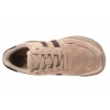 S.BARSKI LR62-7106 SKÓRZANE PÓŁBUTY SPORTOWE DAMSKIE SNEAKERSY beżowe