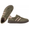 S.BARSKI LR62-7103 SKÓRZANE PÓŁBUTY SPORTOWE DAMSKIE SNEAKERSY zielone
