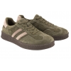 S.BARSKI LR62-7103 SKÓRZANE PÓŁBUTY SPORTOWE DAMSKIE SNEAKERSY zielone
