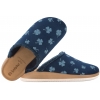 INBLU CT-49 TEKSTYLNE DOMOWE DAMSKIE KAPCIE PAPCIE KLAPKI SOFT PU