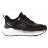 VANHORN 26-27308BK1 BUTY SPORTOWE DAMSKIE SNEAKERSY TEKSTYLNE NA PLATFORMIE