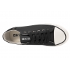 BIG STAR DD274338 TRAMPKI DAMSKIE TENISÓWKI TEKSTYLNE czarne