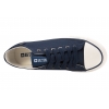 BIG STAR DD274335 TRAMPKI DAMSKIE TENISÓWKI TEKSTYLNE granatowe