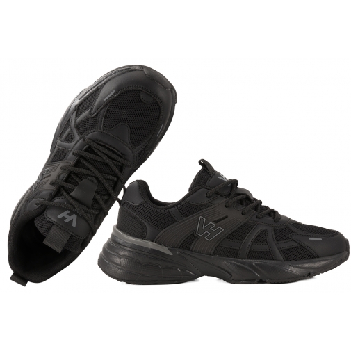 VANHORN 26-27309BK2 BUTY SPORTOWE SNEAKERSY MĘSKIE czarne