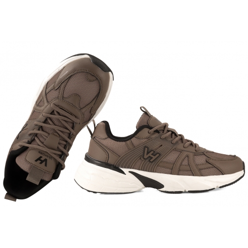 VANHORN 26-27309BR2 BUTY SPORTOWE SNEAKERSY MĘSKIE brązowe