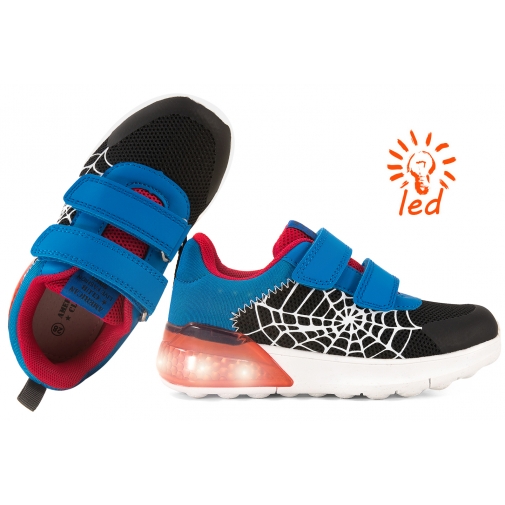AMERICAN CLUB ES217 BUTY SPORTOWE SNEAKERSY CHŁOPIĘCE ŚWIECĄCE PODESZWY