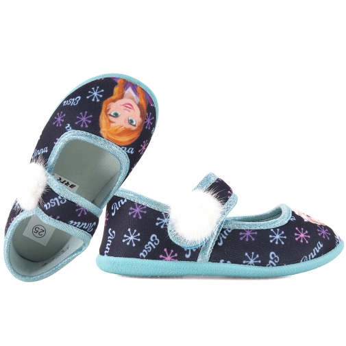 BARTEK 8785546 BALERINKI DOMOWE TEKSTYLNE DZIEWCZĘCE KAPCIE PAPCIE FROZEN