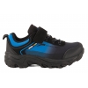 SUPERUN 7023 SOFTSHELL BUTY SPORTOWE TREKKINGOWE DZIECIĘCE czarny/niebieski