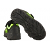 SUPERUN 7023 SOFTSHELL BUTY SPORTOWE TREKKINGOWE DZIECIĘCE czarny/limonka