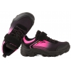 SUPERUN 7023 SOFTSHELL BUTY SPORTOWE TREKKINGOWE DZIEWCZĘCE czarny/różowy