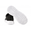 AMERICAN CLUB ES206 BUTY SPORTOWE SNEAKERSY DZIECIĘCE RZEPY PU czarne