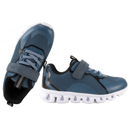 BEFADO 516Y497 BUTY SPORTOWE DZIECIĘCE SNEAKERSY NA PIANCE RZEP granatowe