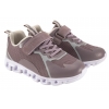 BEFADO 516Y498 BUTY SPORTOWE DZIEWCZĘCE SNEAKERSY NA PIANCE RZEP wrzosowe