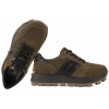 FILIPPO DP7983 ZAMSZOWE PÓŁBUTY DAMSKIE SNEAKERSY NA PLATFORMIE SKÓRZANE khaki