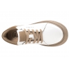 FILIPPO DP7982 PÓŁBUTY DAMSKIE SNEAKERSY NA PLATFORMIE SKÓRZANE białe