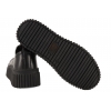 FILIPPO DP8337 PÓŁBUTY SKÓRZANE DAMSKIE SNEAKERSY NA PLATFORMIE  czarne